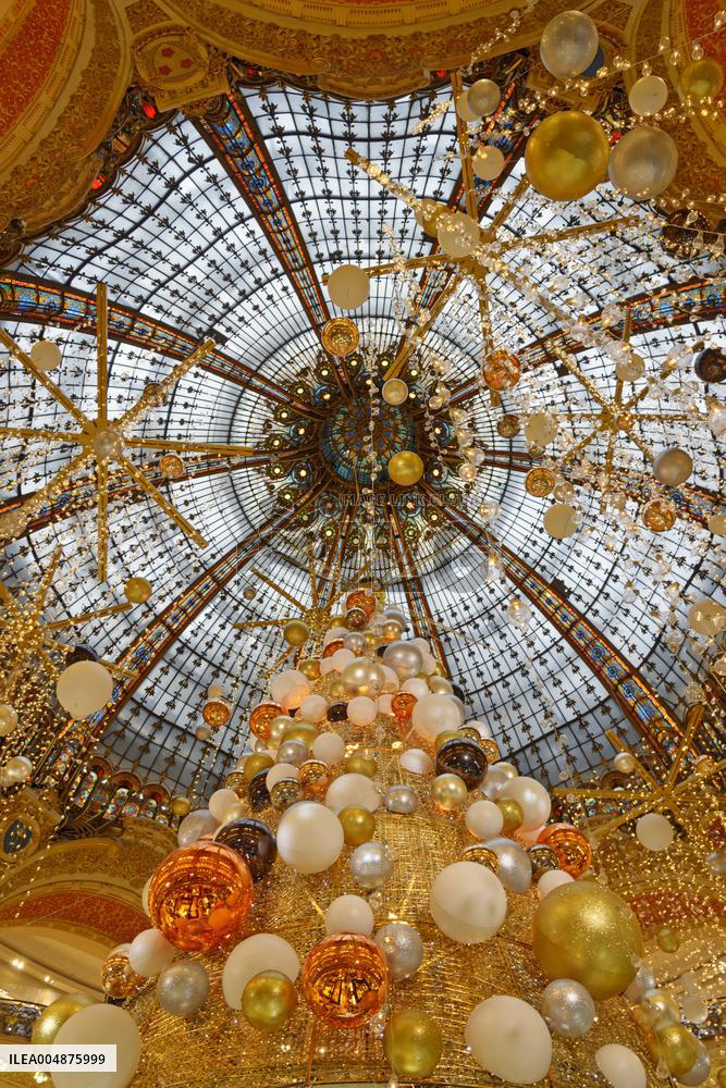 Illustration - Galeries Lafayette - Paris