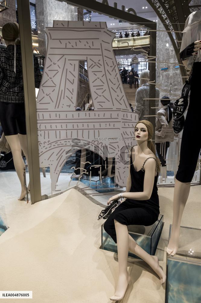 Illustration - Galeries Lafayette - Paris