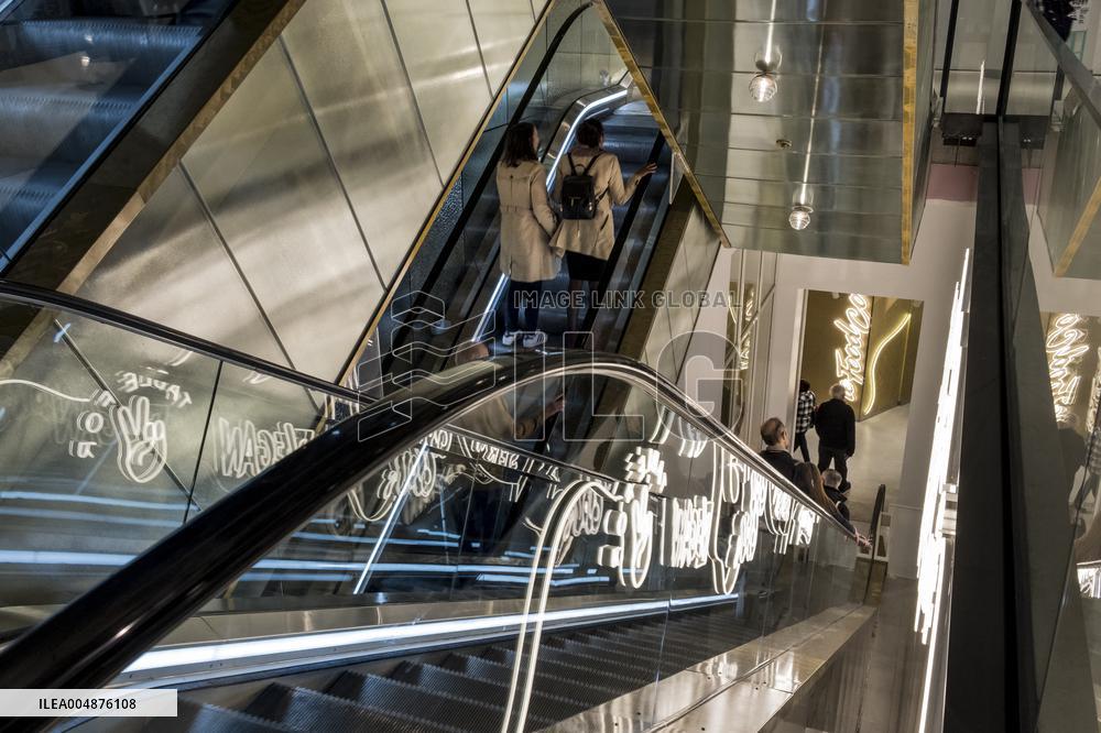 Illustration - Galeries Lafayette - Paris