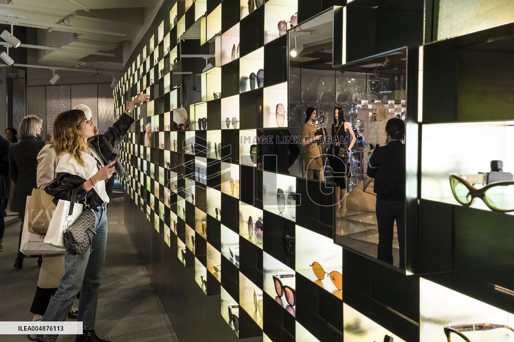 Illustration - Galeries Lafayette - Paris