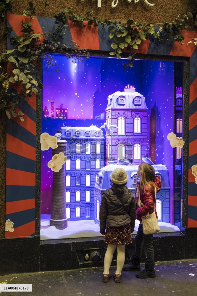 Illustration - Galeries Lafayette - Paris