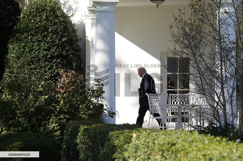 Donald Trump departs to Florida - Washington