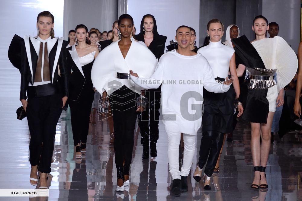 Olivier Rousteing Leaves Balmain After 14 Years