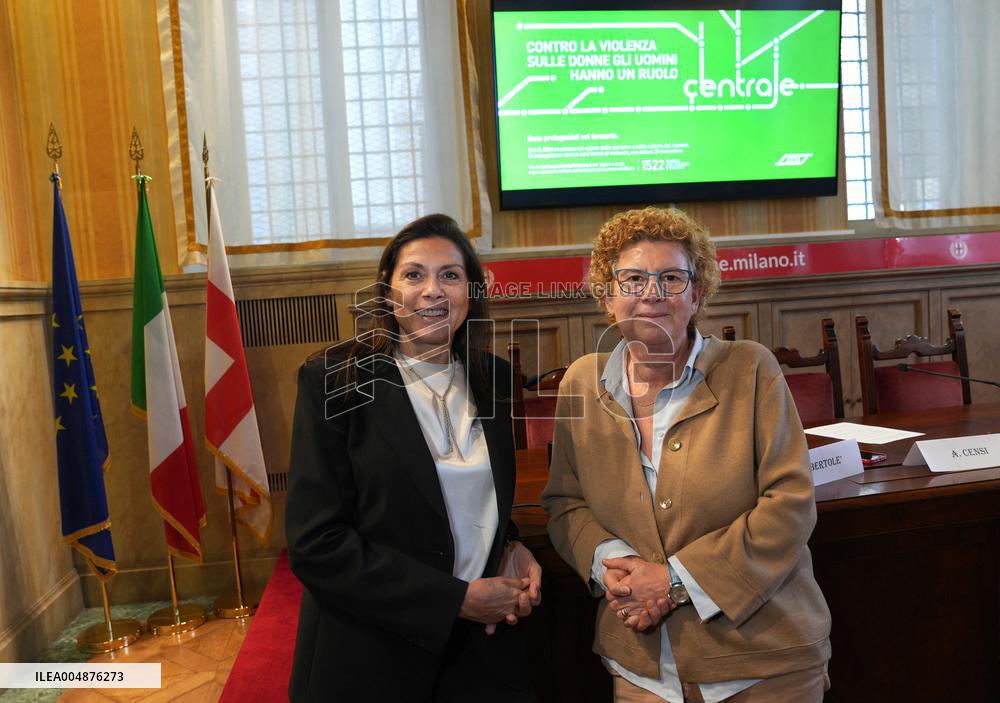 ATM Campaign Against Violence Press Conference - Milan