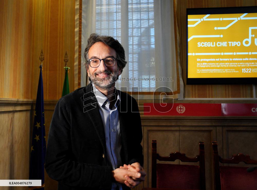 ATM Campaign Against Violence Press Conference - Milan