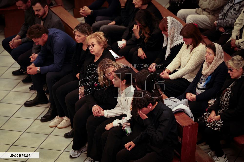 Funeral of State Police Chief In Naples - Italy