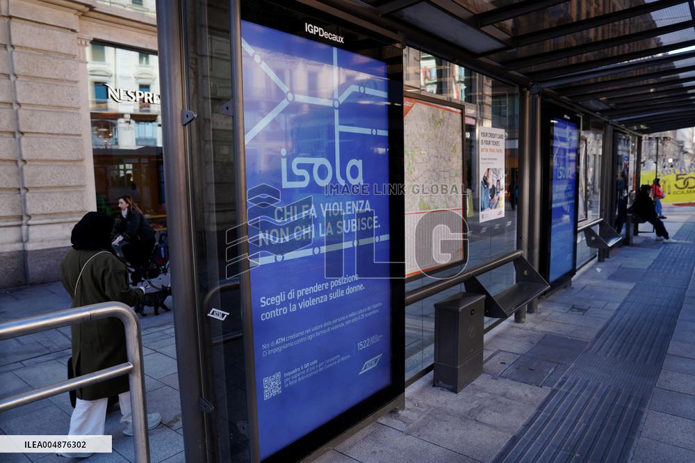 ATM Campaign Against Violence Press Conference - Milan