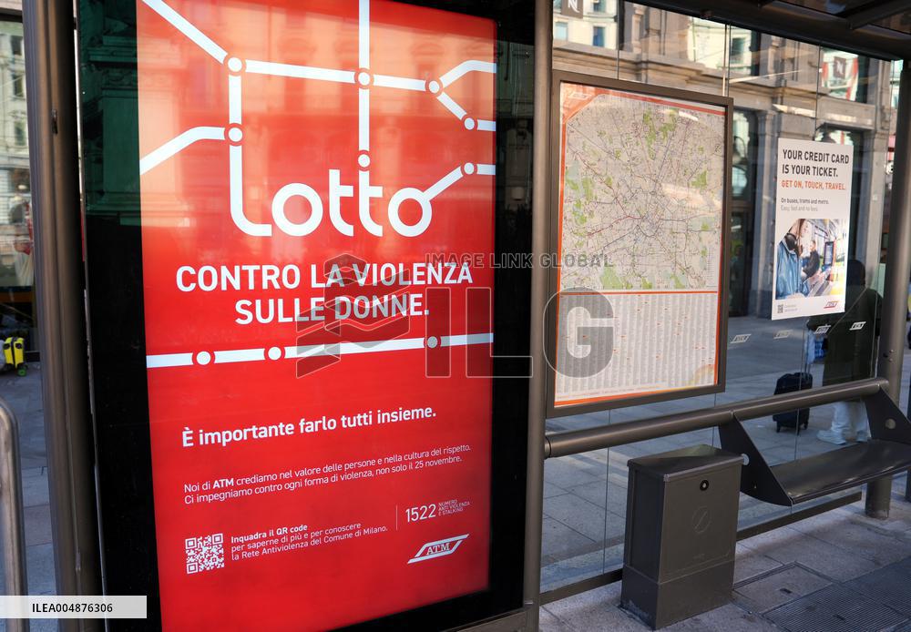 ATM Campaign Against Violence Press Conference - Milan