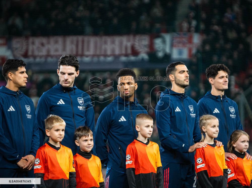 CALCIO - UEFA Champions League - Slavia Praha vs Arsenal