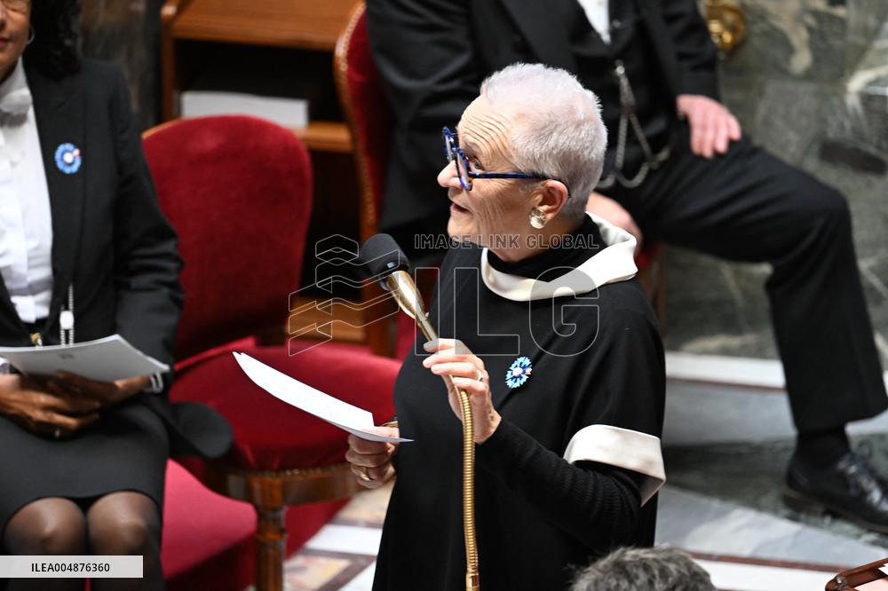 Session of Questions to the Government - Paris
