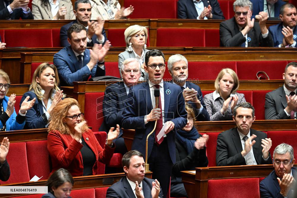 Session of Questions to the Government - Paris