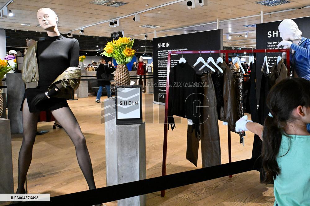 Shein Opens at BHV - Paris