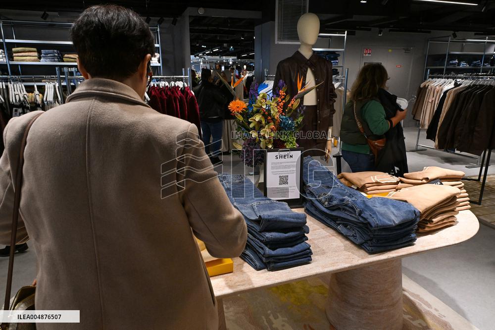 Shein Opens at BHV - Paris