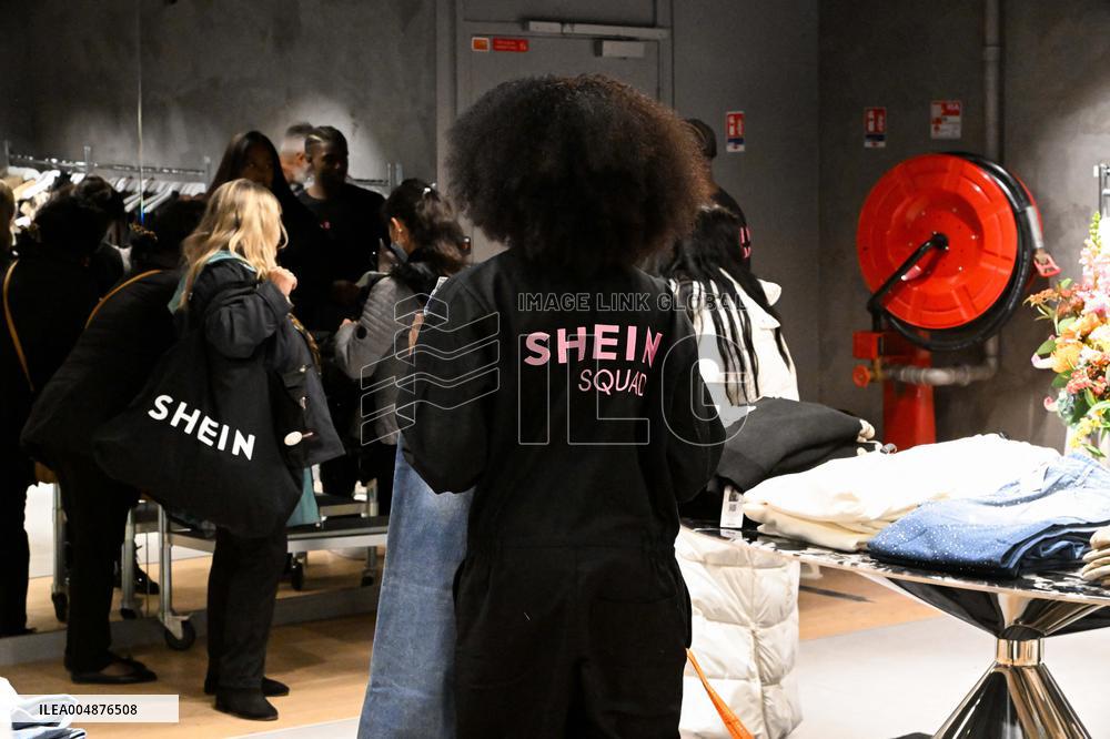 Shein Opens at BHV - Paris