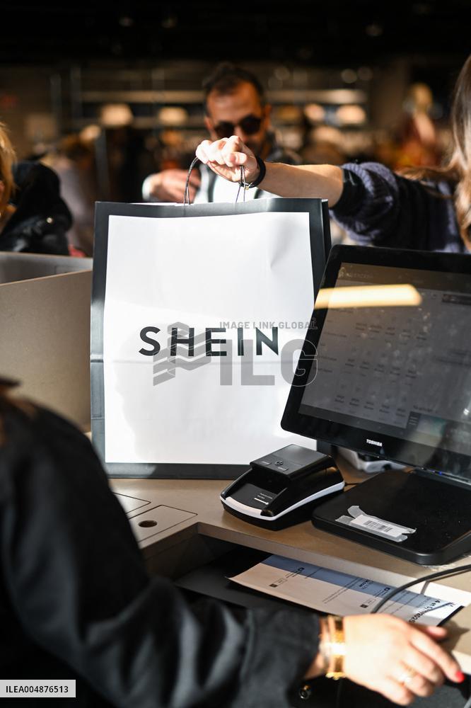 Shein Opens at BHV - Paris