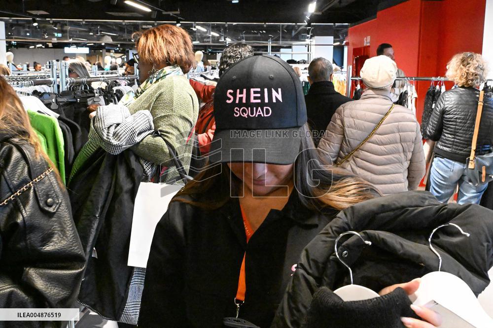 Shein Opens at BHV - Paris