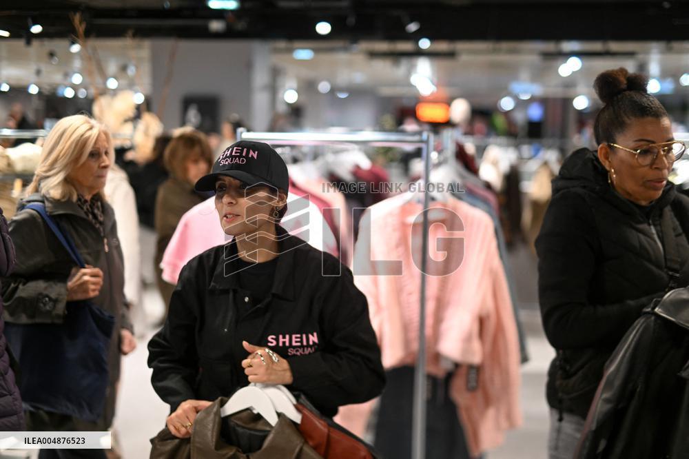Shein Opens at BHV - Paris
