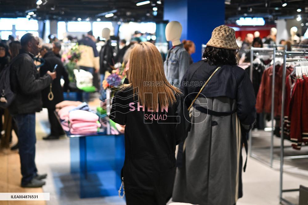 Shein Opens at BHV - Paris