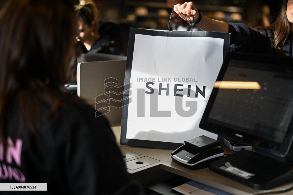 Shein Opens at BHV - Paris