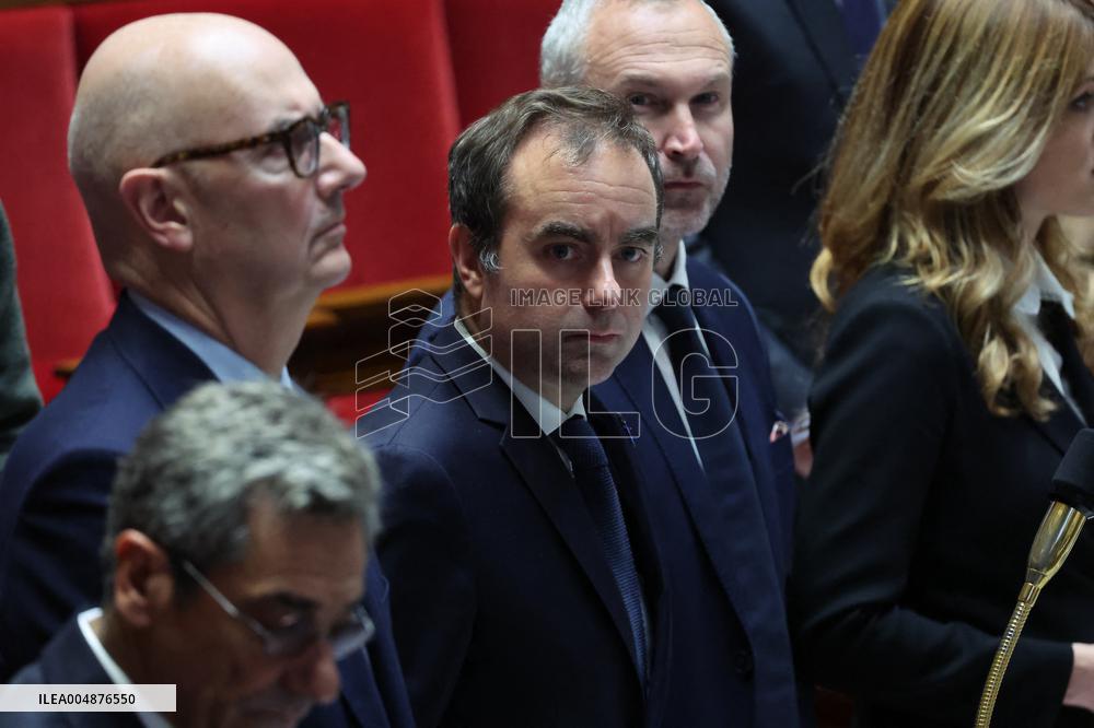 Session of Questions to the Government - Paris