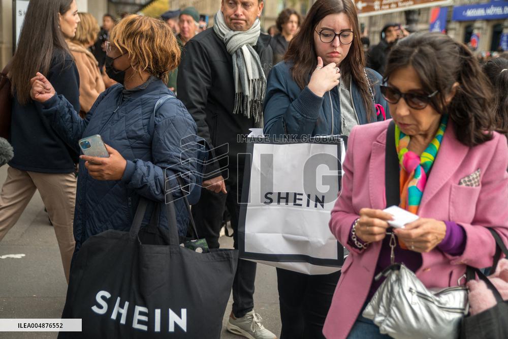Shein Opens at BHV - Paris