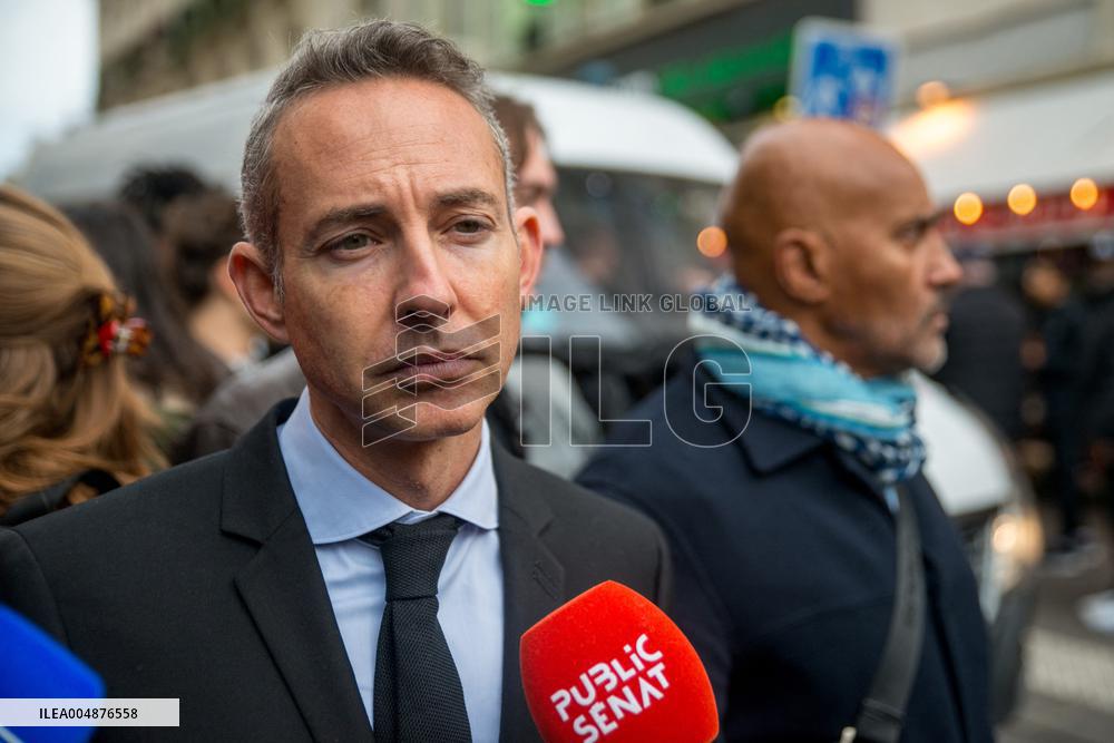 Protest Against Shein's Opening at BHV - Paris