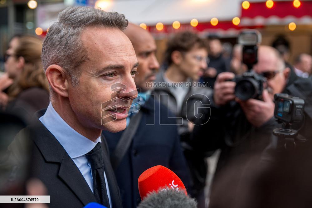 Protest Against Shein's Opening at BHV - Paris