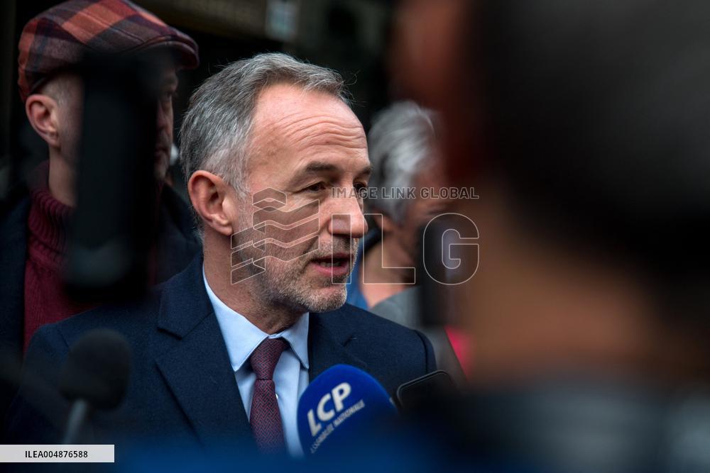 Protest Against Shein's Opening at BHV - Paris