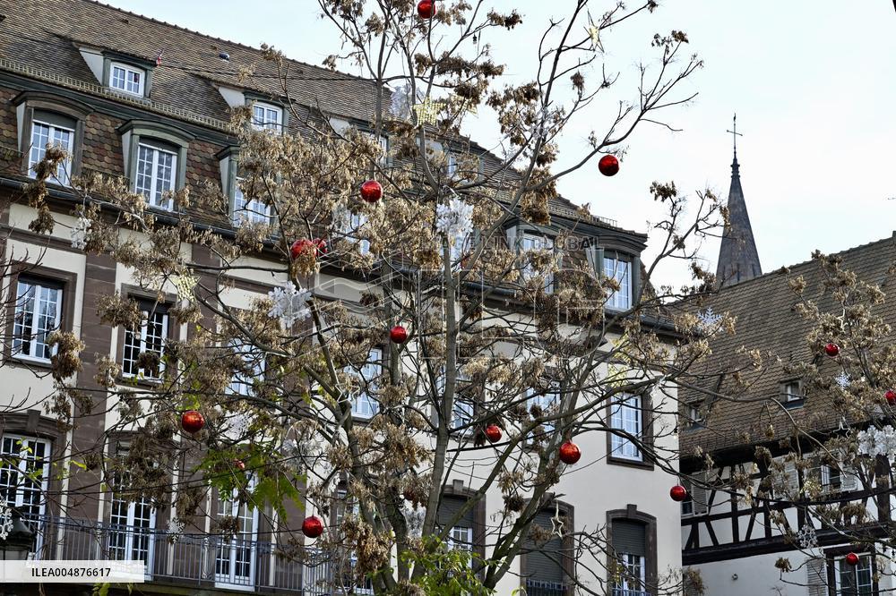 Strasbourg Is Preparing for The Festive Season - France