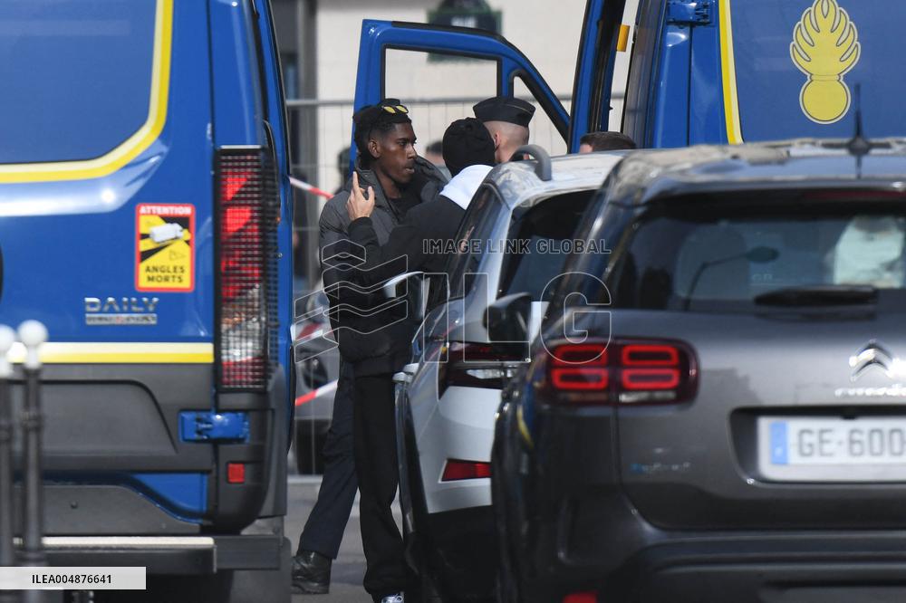 Influencer Wili la Prod Near the BHV Store - Paris