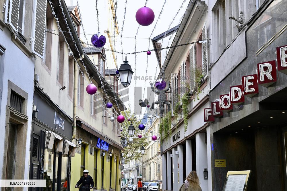 Strasbourg Is Preparing for The Festive Season - France