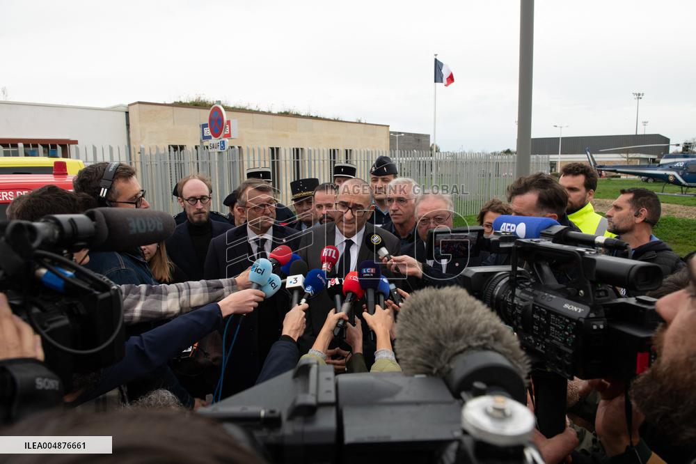 Laurent Nunez After Driver Rams Into Pedestrians in Western France - Island of Oleron