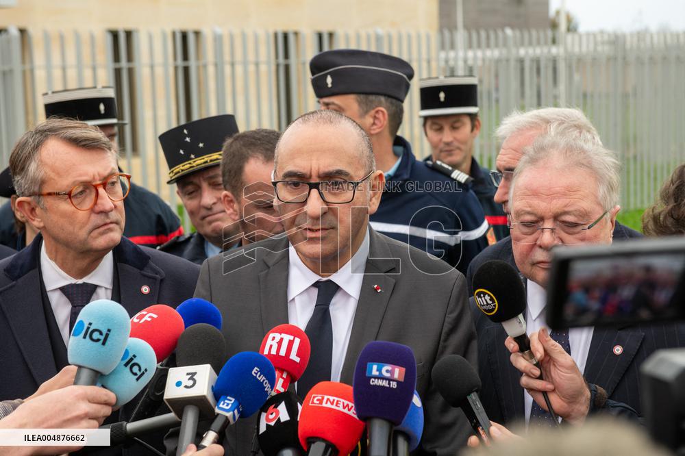 Laurent Nunez After Driver Rams Into Pedestrians in Western France - Island of Oleron