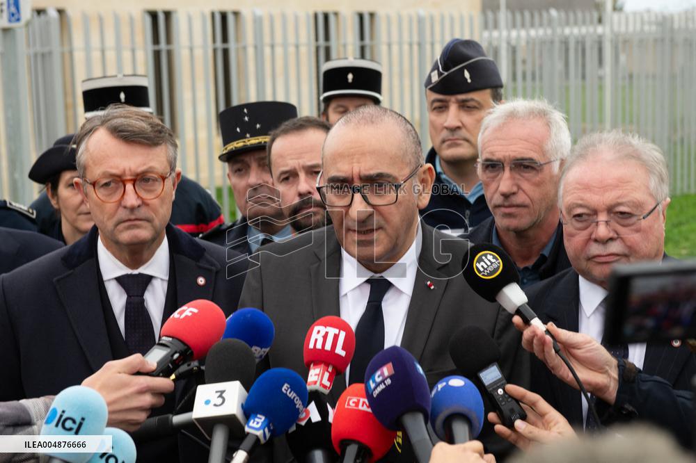 Laurent Nunez After Driver Rams Into Pedestrians in Western France - Island of Oleron