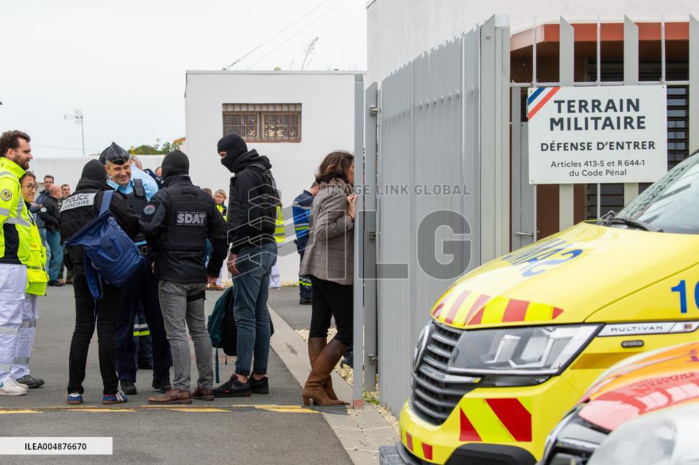 Laurent Nunez After Driver Rams Into Pedestrians in Western France - Island of Oleron