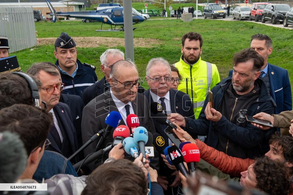 Laurent Nunez After Driver Rams Into Pedestrians in Western France - Island of Oleron