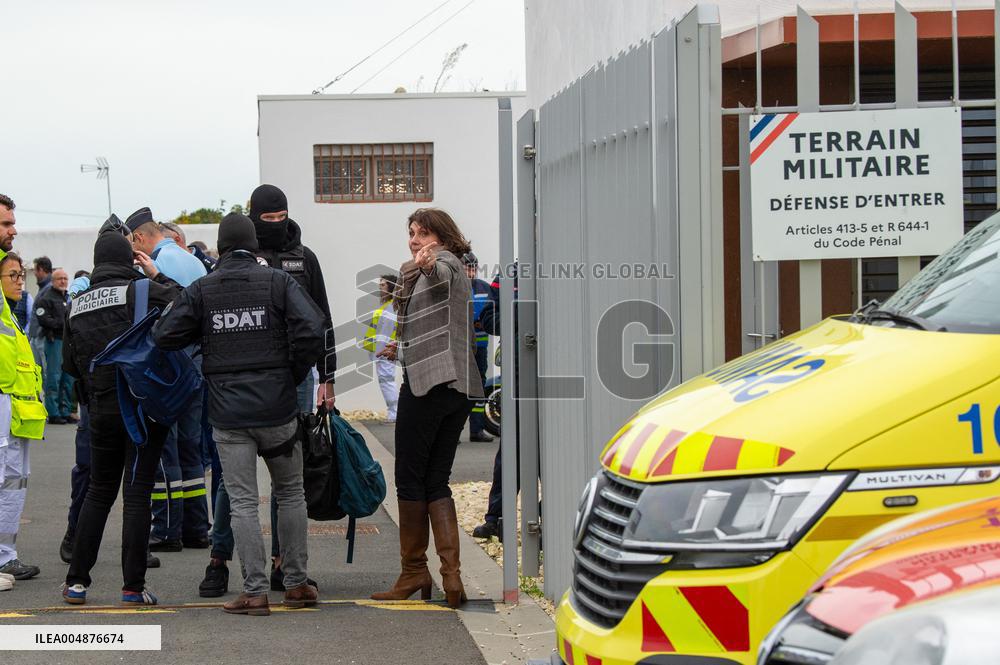 Laurent Nunez After Driver Rams Into Pedestrians in Western France - Island of Oleron