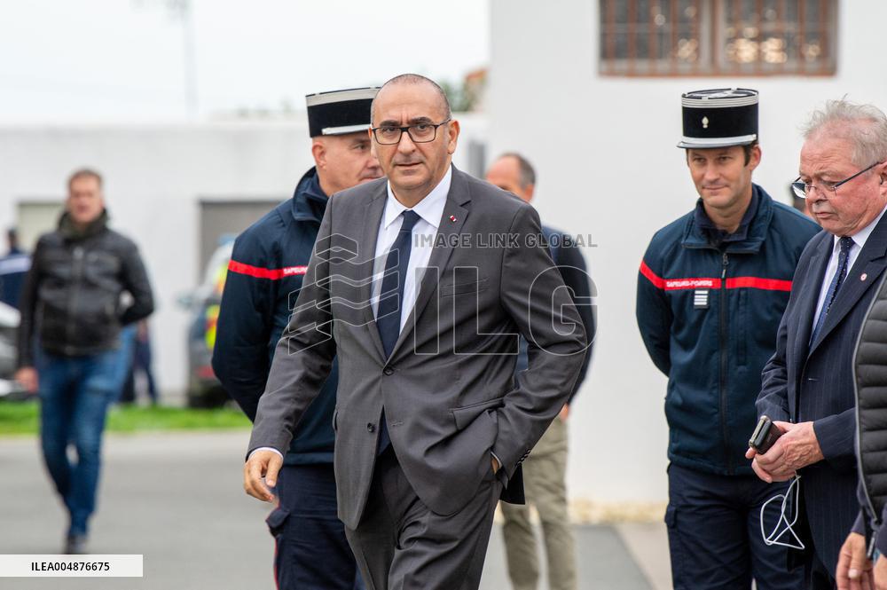Laurent Nunez After Driver Rams Into Pedestrians in Western France - Island of Oleron