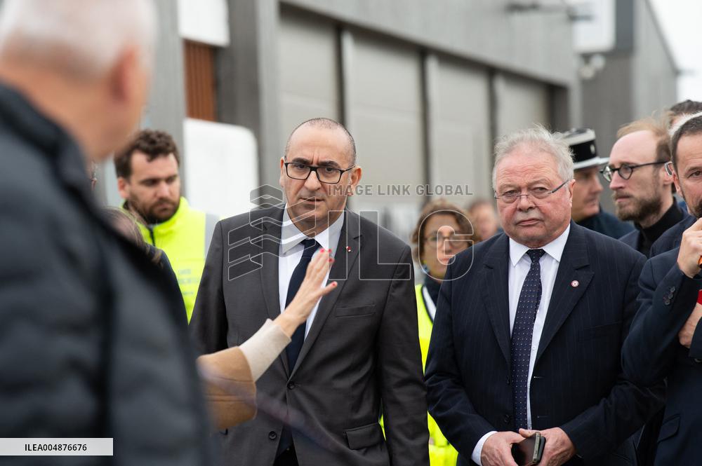 Laurent Nunez After Driver Rams Into Pedestrians in Western France - Island of Oleron