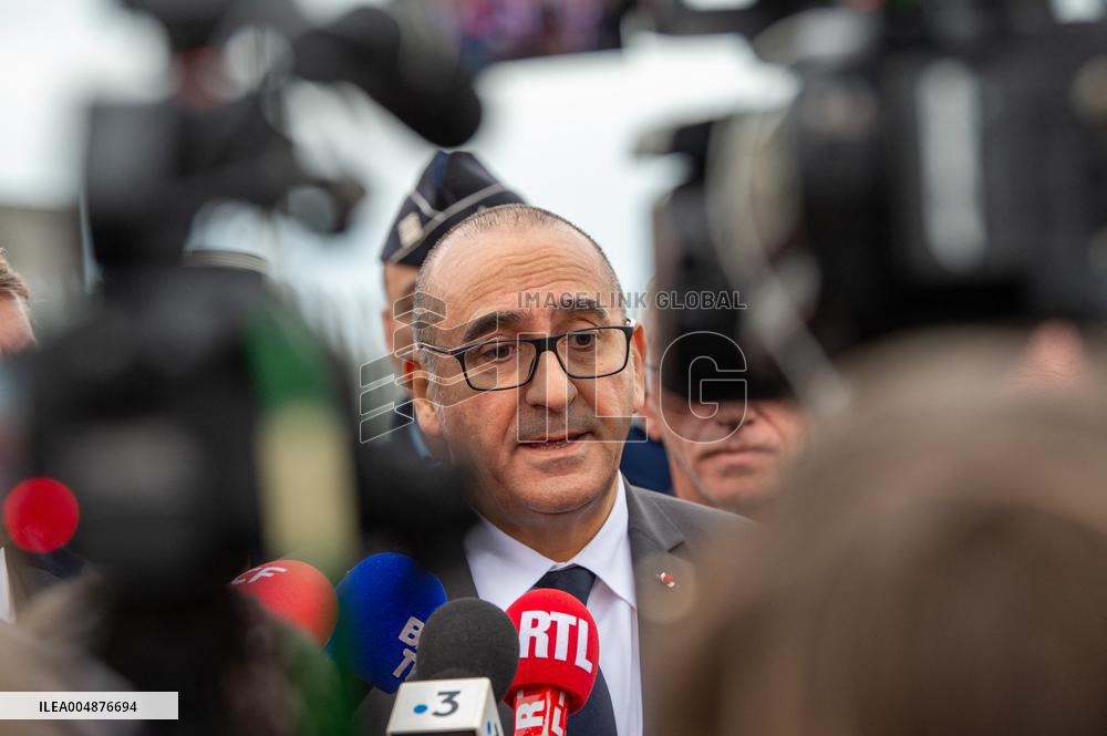 Laurent Nunez After Driver Rams Into Pedestrians in Western France - Island of Oleron