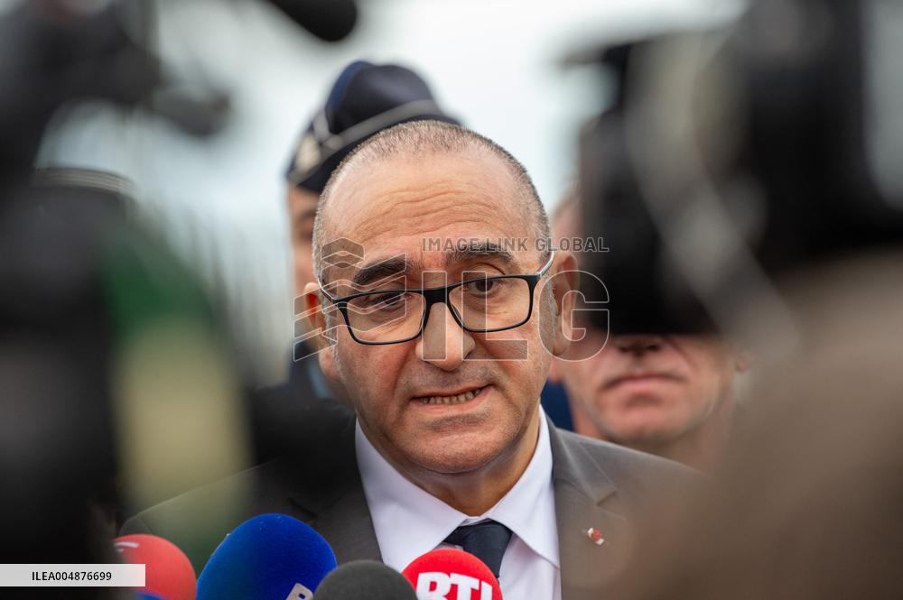 Laurent Nunez After Driver Rams Into Pedestrians in Western France - Island of Oleron