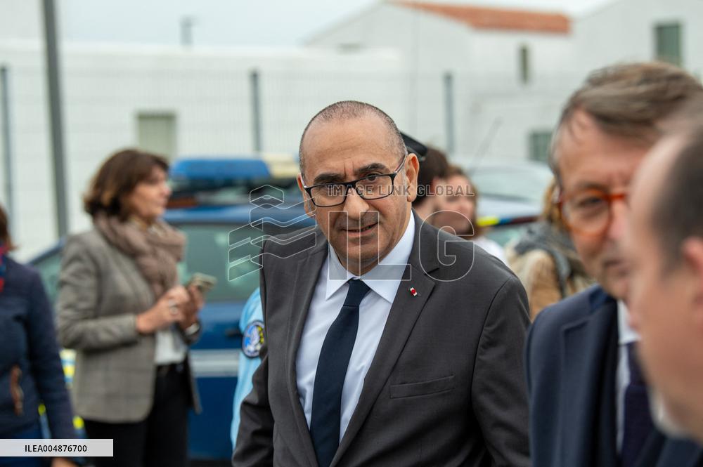 Laurent Nunez After Driver Rams Into Pedestrians in Western France - Island of Oleron