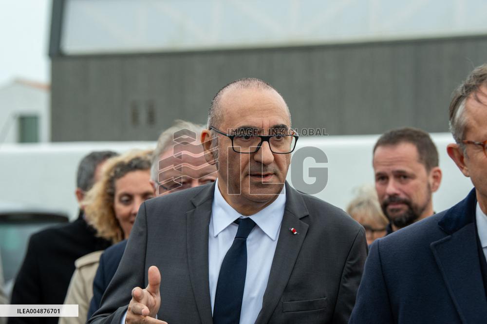 Laurent Nunez After Driver Rams Into Pedestrians in Western France - Island of Oleron