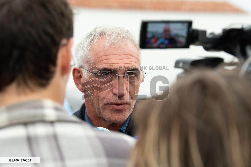 Laurent Nunez After Driver Rams Into Pedestrians in Western France - Island of Oleron