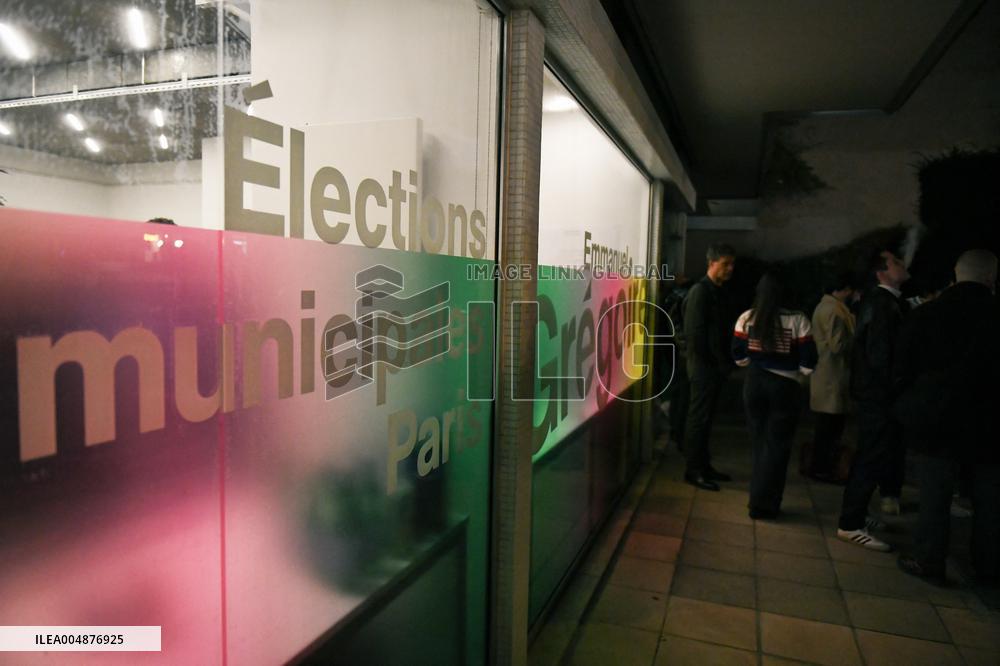 Inauguration of Emmanuel Gregoire local campaign in Paris FA