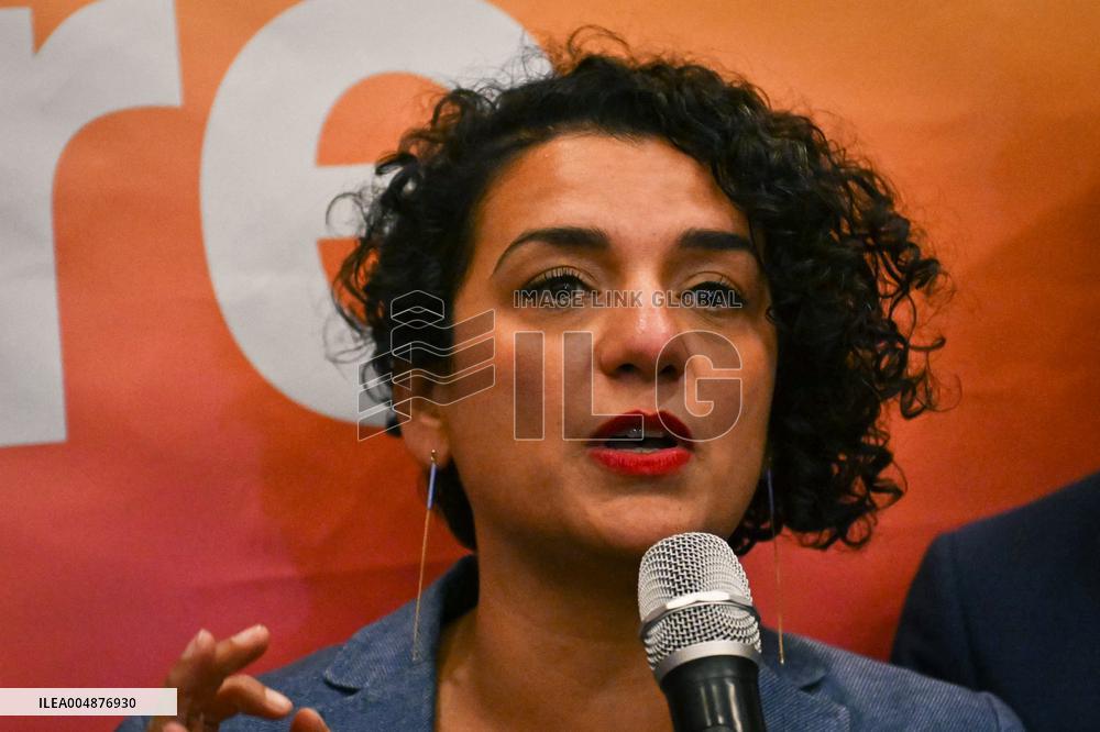 Inauguration of Emmanuel Gregoire local campaign in Paris FA