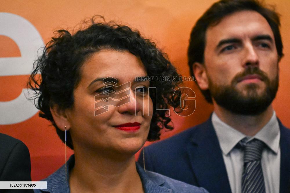 Inauguration of Emmanuel Gregoire local campaign in Paris FA