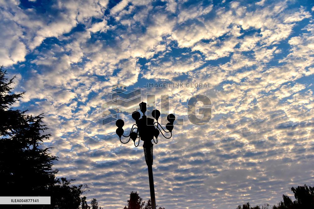 Fish Scale Cloud Landscape in Zaozhuang