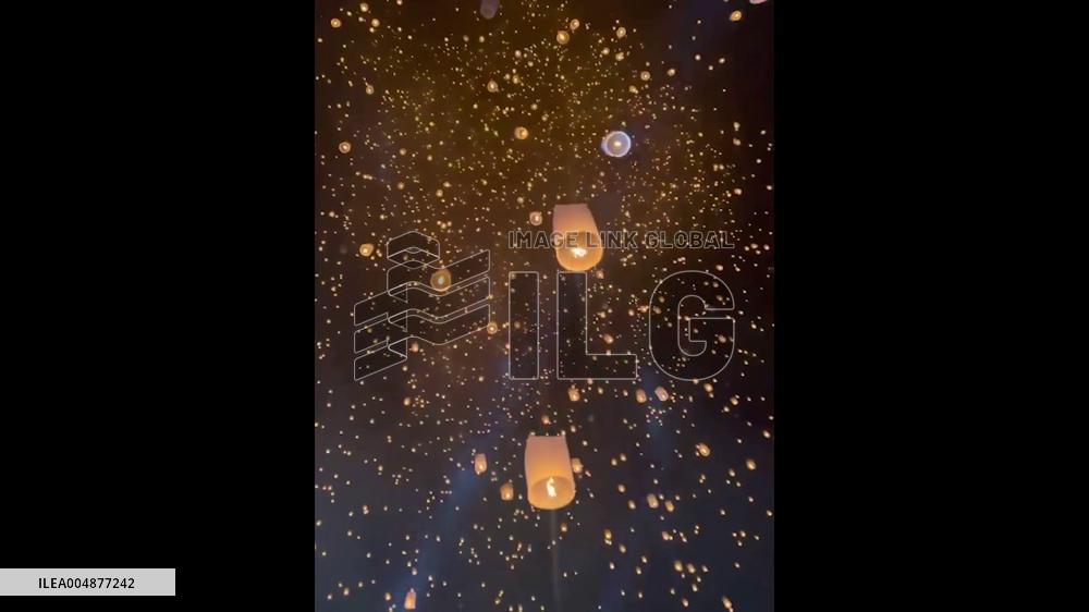 Thailand: Thousands of Lanterns Create Enchanting Scene at Yi Peng Festival 2