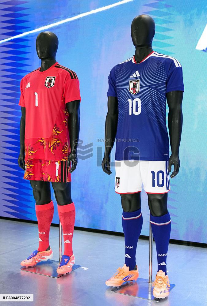 Football: Japan jerseys for 2026 World Cup